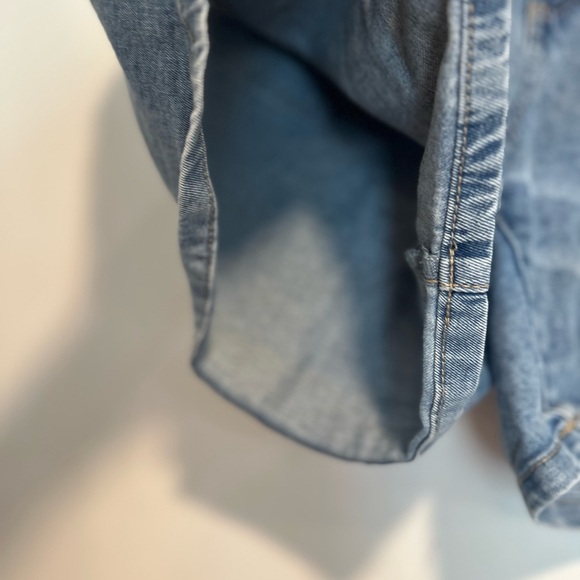 NWOT Women’s Sz: 16 Sound/ Style Easy Fit Tummy Control Distressed Jean Shorts. - Picture 10 of 15